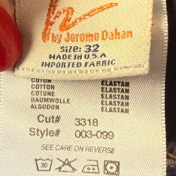 Citizens Of Humanity | Faye #003 Low Waist Full Leg Dark Wash Jeans | Sz 32 - Picture 9 of 11